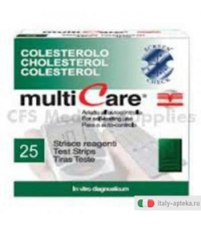 Multicare Colestero 25str Chip