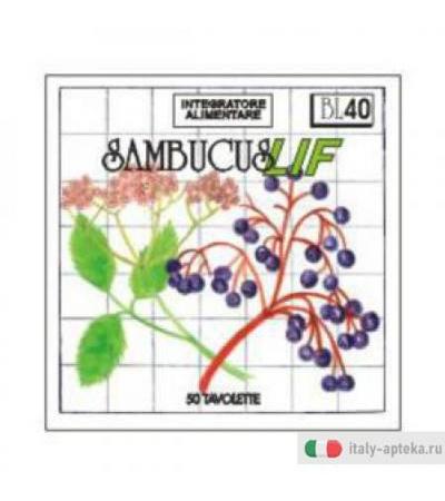 Sambucus Lif 50tav