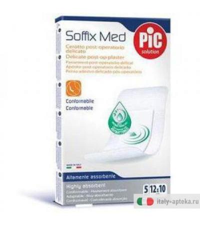 Soffix Med 10x12 cerotti con antibatterico 5pz