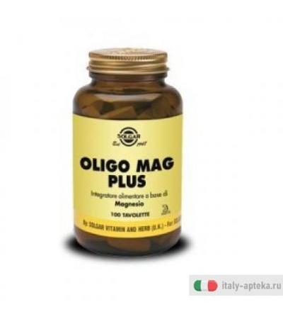 Solgar Oligo Mag Plus 100 tavolette
