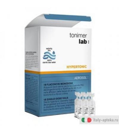 Tonimer Lab Aerosol Hypertonic Monodose 18fl