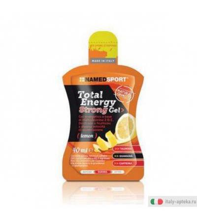 Total Energy Strong lemon Gel40ml