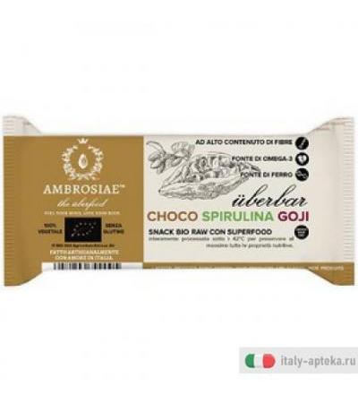 Uberbar Choco Spirulina Goji