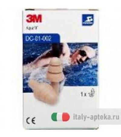3M Aquafit inserto auricolare riutilizzabile per attività acquatiche DC-01-002