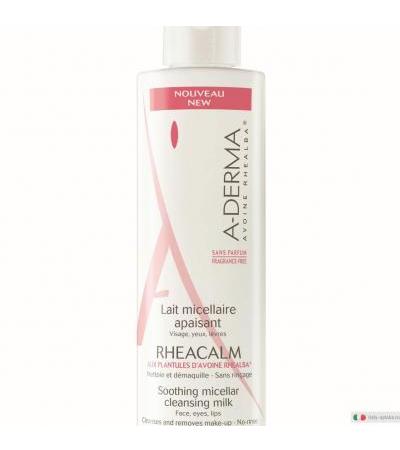 A-Derma Rheacalm Latte Micellare struccante lenitivo 200ml
