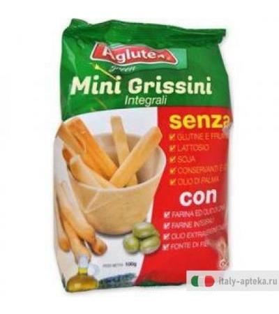 Agluten Mini Grissini Integrali senza glutine 100g