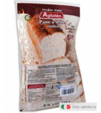 Agluten Pane a Fette Rustico senza glutine 300g
