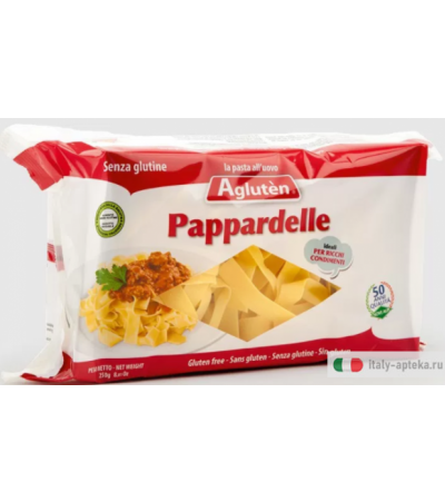 Agluten Pappardelle All'Uovo Senza Glutine 250g