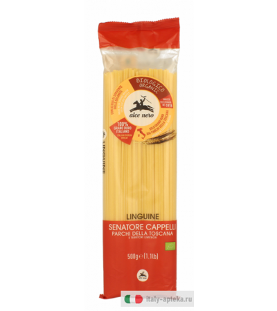 Alce Nero Linguine Senatore Cappelli Parchi della Toscana bio 500g