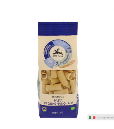 Alce Nero Rigatoni di Gragnano Biologici 500g