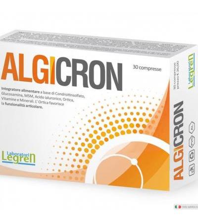 Algicron Favorisce il Fisiologico Trofismo delle Cartilagini 30 compresse
