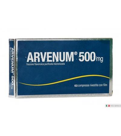 Arvenum 500 fragilità capillare 60 compresse rivestite