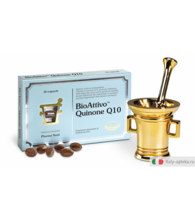 BioAttivo Quinone Q10 Integratore Alimentare 30 capsule