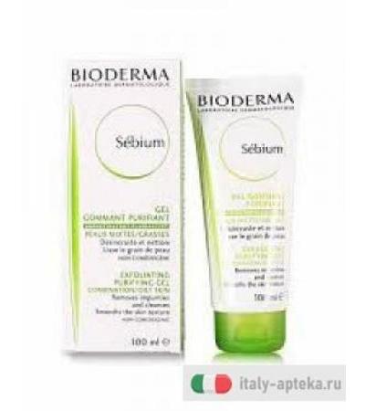 BIODERMA Sébium gel gommant purifiant 100ml