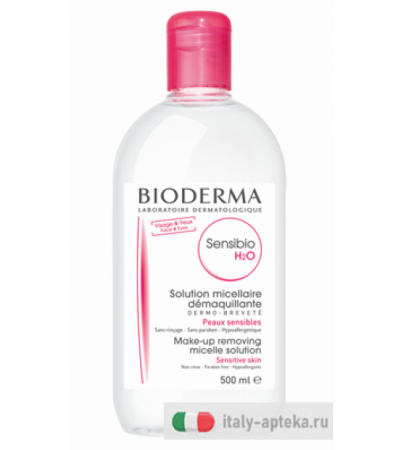 Bioderma Sensibio H20 Soluzione micellare deterge e strucca 500ml