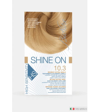 Bionike Shine On HS Trattamento colorante capelli 10.3 Biondo Extra Miele