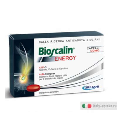 Bioscalin Energy anticaduta capelli uomo 30 compresse