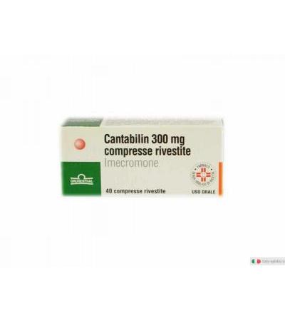 Cantabilin 300mg 40 compresse rivestite