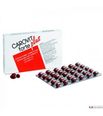 Carovit Forte Plus Integratore per un'abbronzatura omogenea 30 capsule