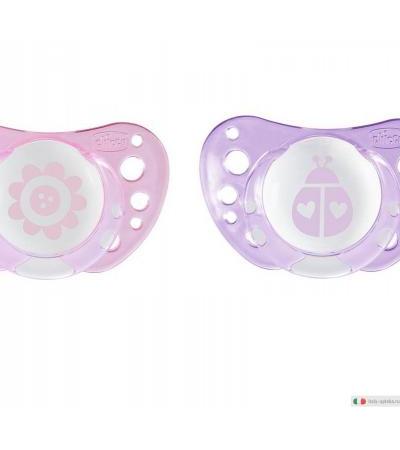 Chicco Succhietto Physio Air 0-6m Silicone Bimba