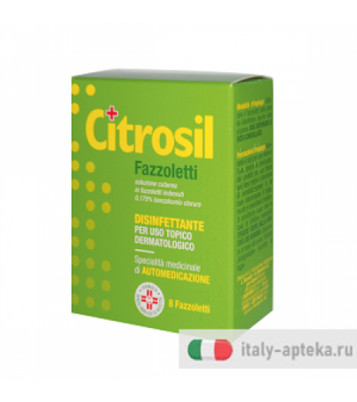 Citrosil disinfettante 8 garze