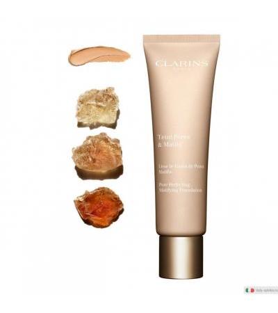 Clarins Fondotinta opacizzante e pori minimizzati 03 nude honey 30ml