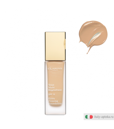 Clarins Fondotinta Teint Haute Tenue+ SPF 15 n.112 amber 30ml