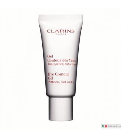 Clarins Paris Gel Contour des Yeux Contorno Occhi Antiborse e Antiocchiaie 20ml