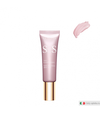 Clarins Paris SOS Primer Diminuisce il Rossore n. 05 Lavender 30ml