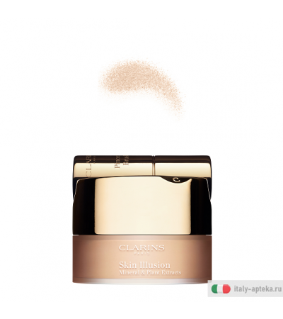 Clarins Skin Illusion Fondotinta in polvere minerale n.107 beige
