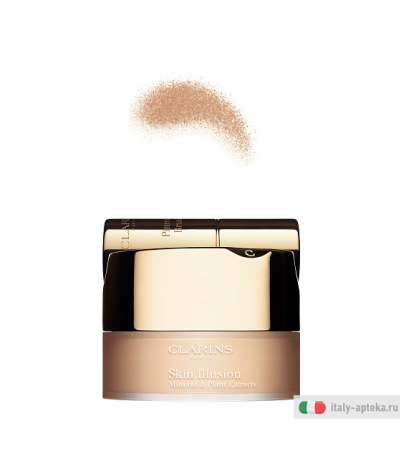 Clarins Skin Illusion Fondotinta in polvere minerale n.112 amber