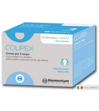 Colipex Crema per il corpo emolliente e lenitiva 30 bustine monodose