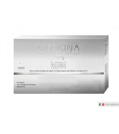 Crescina MPS 2100 DONNA Transdermic Isole Follicolari Ri-crescita Trattamento completo 20 + 20 fiale