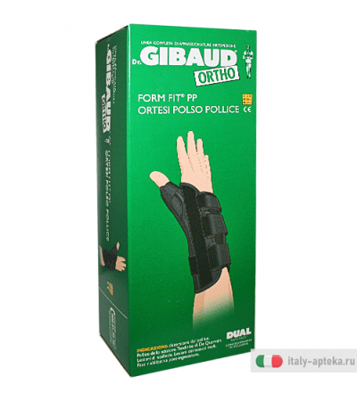 Dr. Gibaud Ortho Form Fit PP ortesi polso-pollice sinistro TG 01