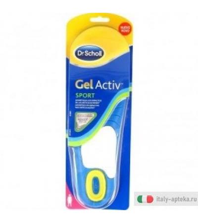 Dr Scholl Gel Activ Sport solette donna taglia 35.5/40.5