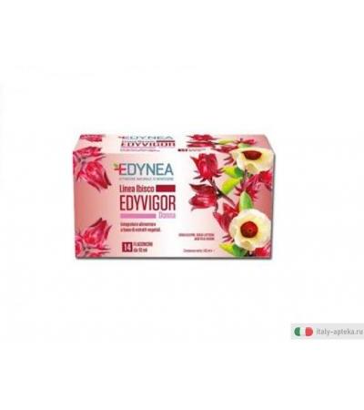 Edyvigor Linea Ibisco Donna integratore alimentare antiossidante 14 flaconcini
