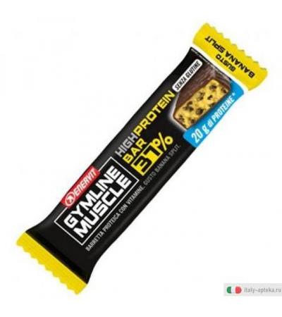 Enervit Gymline Muscle High Protein Bar 37% barretta gusto Banana Split 54g