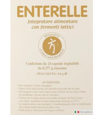 Enterelle Fermenti Lattici Confezione Doppia 24 Capsule