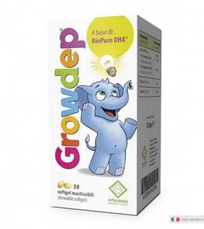 Erbozeta Growdep integratore alimentare utile per la vista 30 capsule
