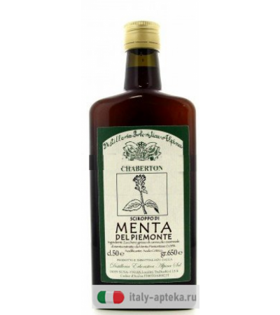 Fior di Loto Chaberton Sciroppo di Menta del Piemonte 50 cl