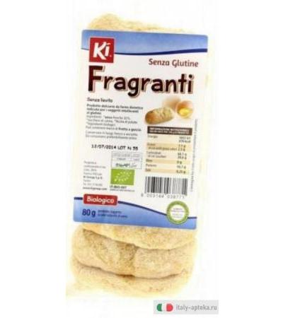 Fragranti biscotti senza glutine e senza lievito 80g