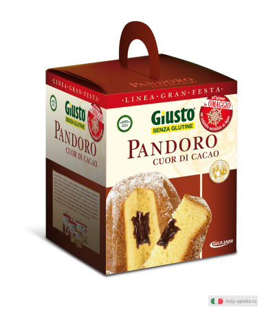 Giusto Pandoro Cuor di Cacao senza glutine 360g
