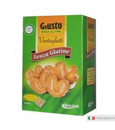 Giusto ventaglietti senza glutine