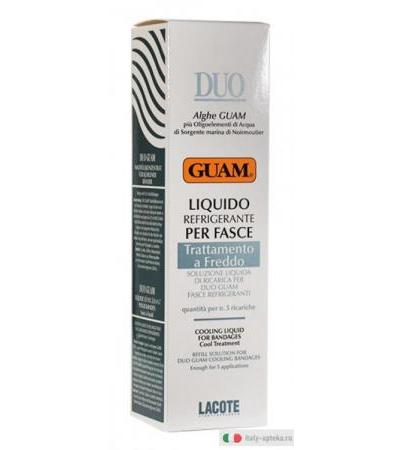 Guam Liquido Refrigerante Ricarica per Fasce Trattamento a freddo 250ml