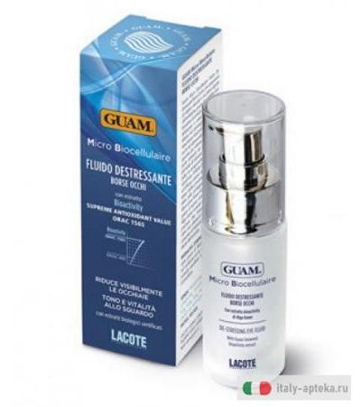 Guam Micro Biocellulaire Fluido Destressante borse occhi 30ml