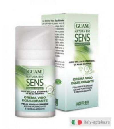 Guam Natura Bio Sens Crema Viso Equilibrante 50ml
