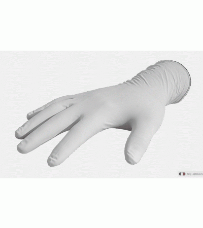 Guanti in lattice senza polvere 100 pezzi misura MEDIA