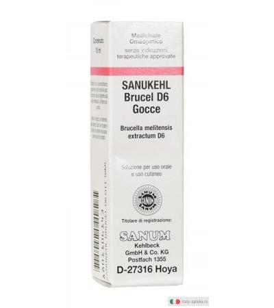 Imo Sanukehl Brucel D6 medicinale omeopatico 10ml