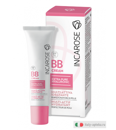 Incarose BB Clear Antimacchia Idratante SPF 25 Colore Medio 30ml