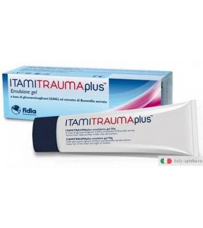 Itamitrauma Plus Medicazione Gel per il trattamento di ematomi traumi e contusioni 50g
